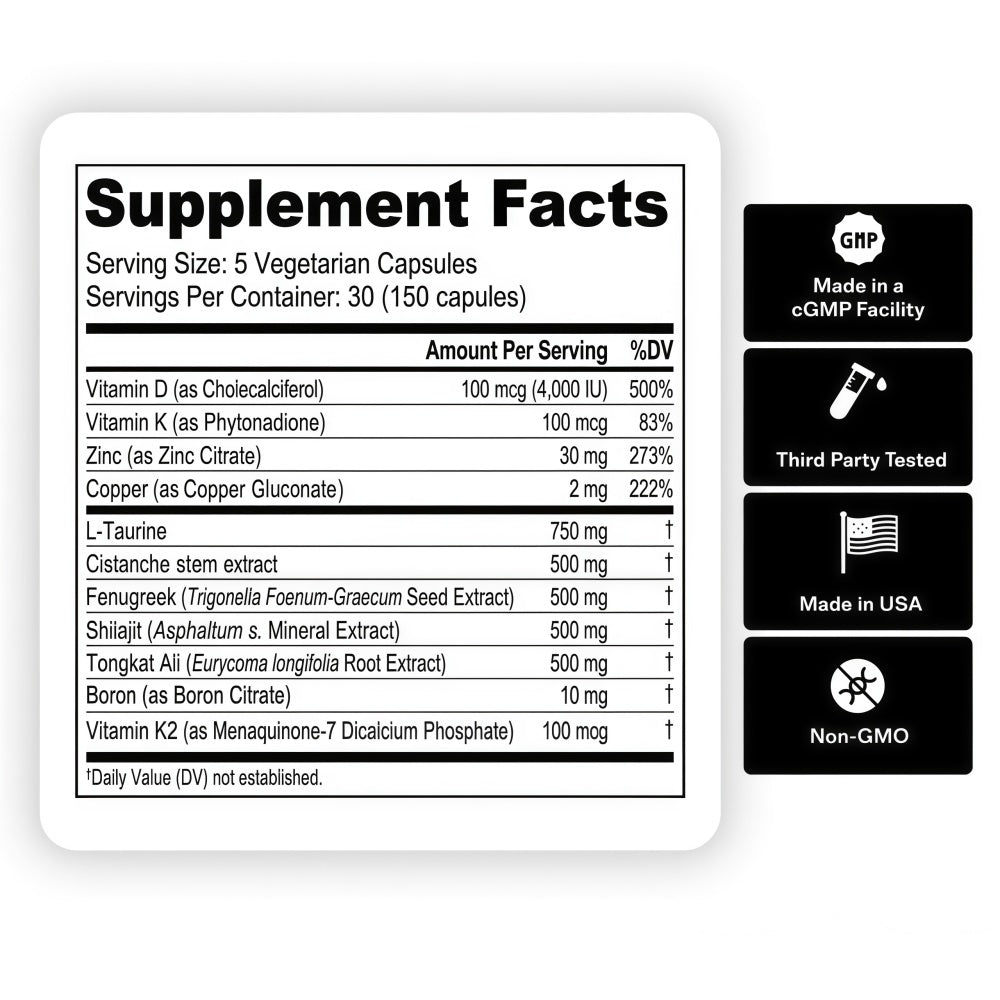 Boost Natural Testosterone Support
